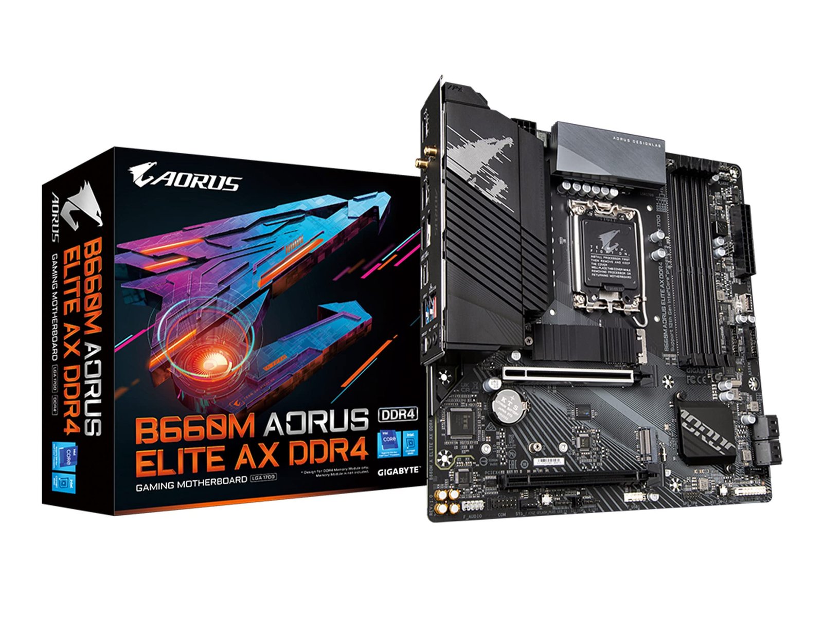 GIGABYTE B660M Aorus Elite AX DDR4